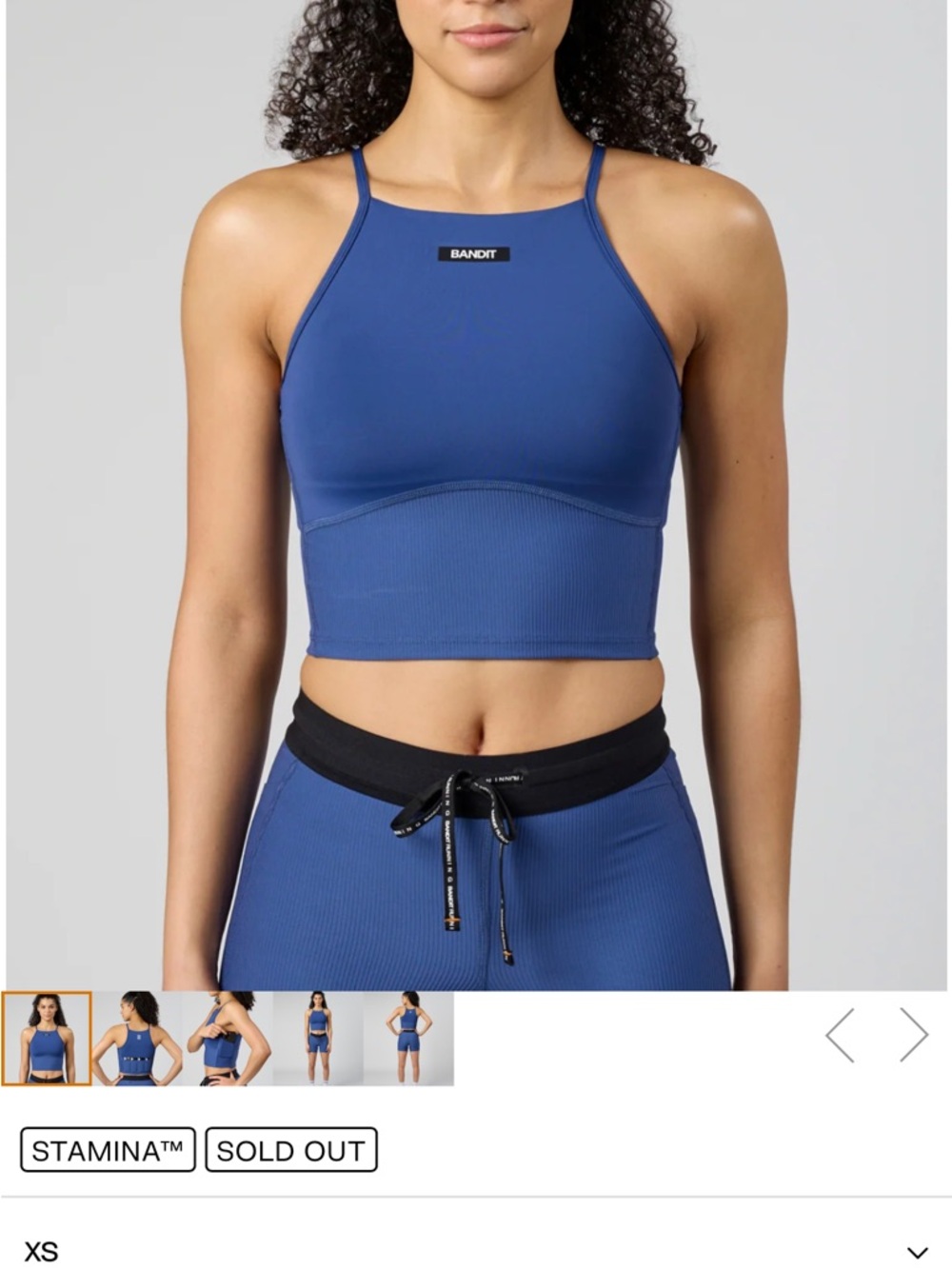 Bandit Running Nova Crop in Space Blue